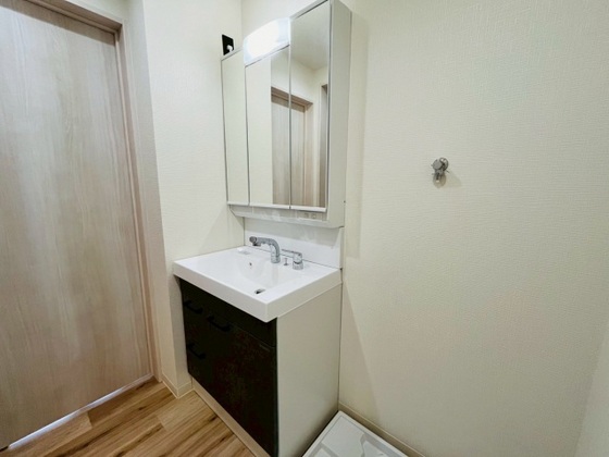 洗面設備　※新築の為イメージです