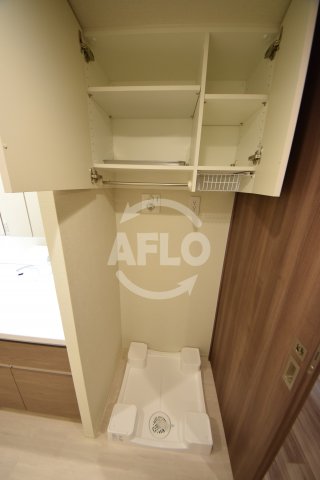 その他設備　ローレルアイあべの　洗濯機置場