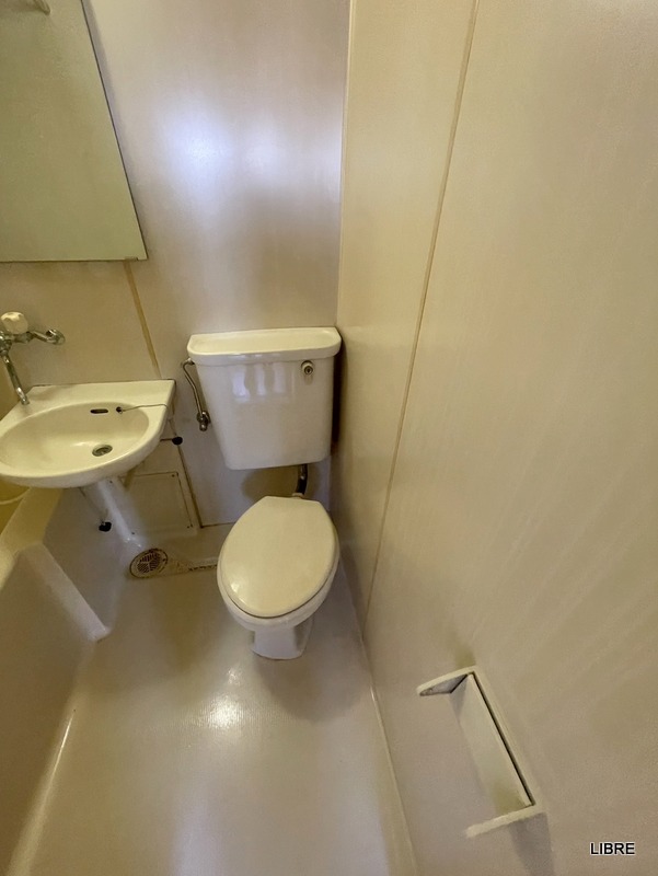 トイレ　お掃除楽々！