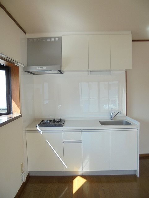 キッチン　写真は206号室です。(参考)