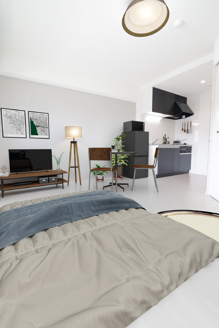 居室・リビング　※家具・家電はＣＧで合成しています