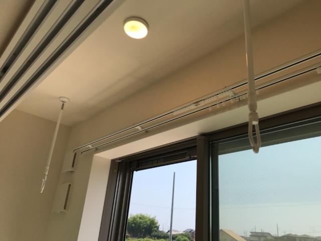 その他設備　室内物干し