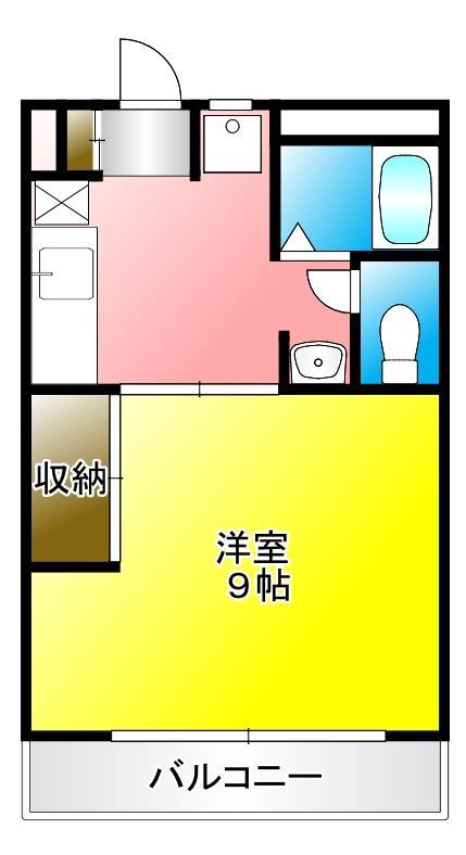 ルーブルA棟の間取り写真