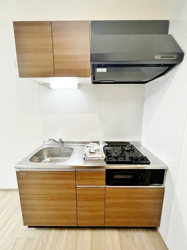 キッチン　★システムキッチングリル付き/2口コンロ★