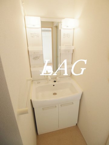 洗面設備　洗面台です。