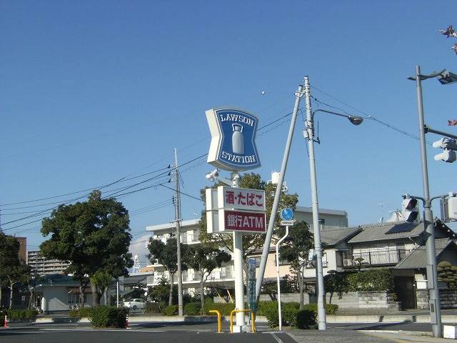 コンビニ　ローソン岡山大元駅前店（コンビニ）まで389m