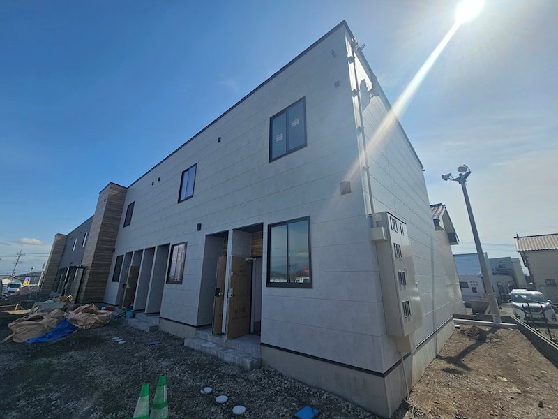 建物外観　建築中★