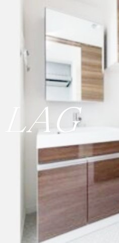 洗面設備　洗面台です。