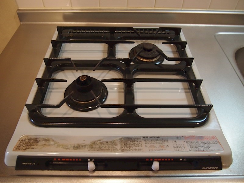 キッチン　ガスコンロ