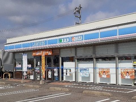 コンビニ　ローソン富山下大久保店（コンビニ）まで750m