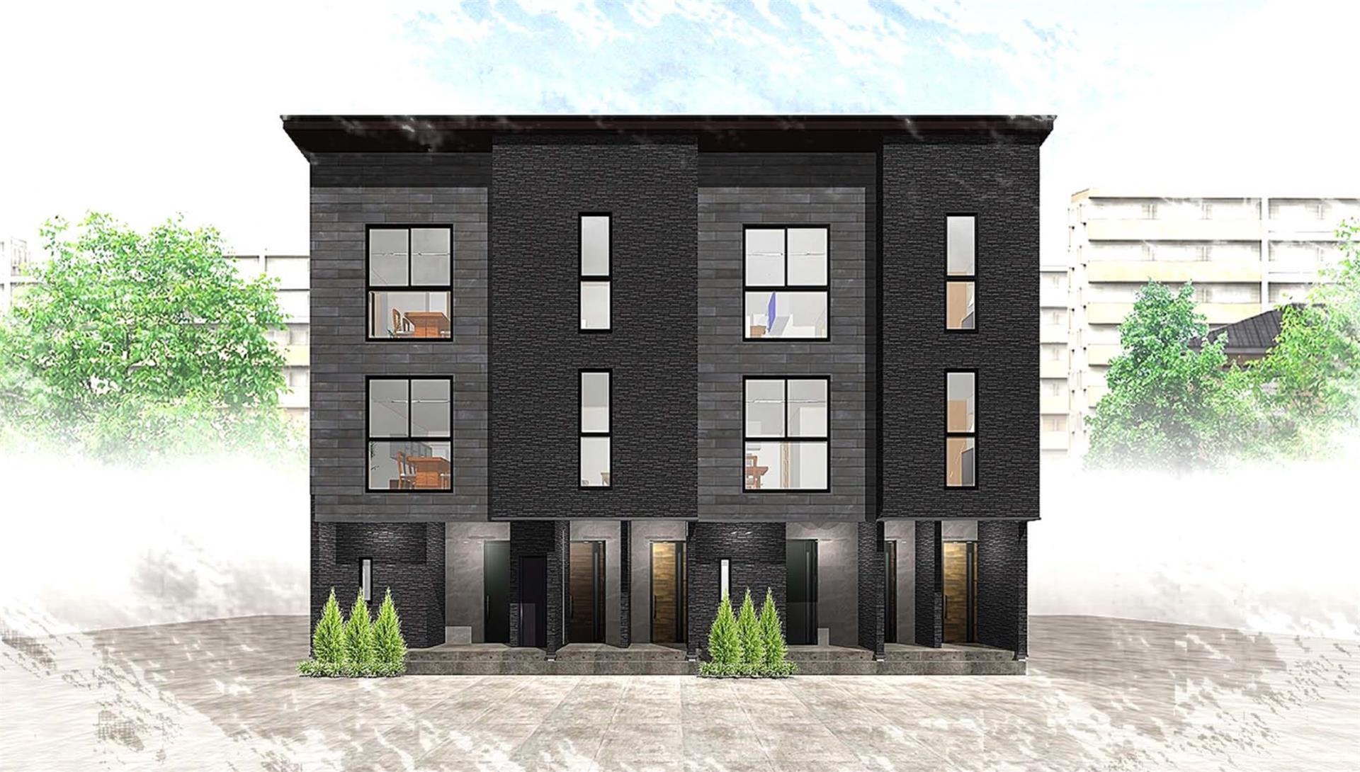 建物外観　外観完成図