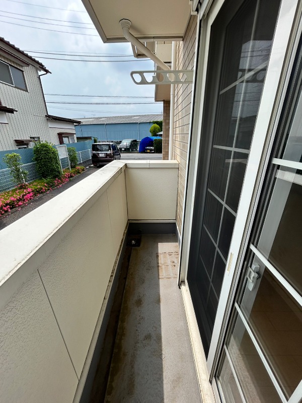 バルコニー　図面と現状に相違がある場合には現状を優先