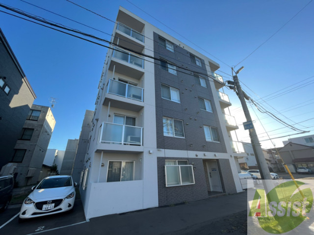 建物外観　札幌市北区北二十六条西「ラフィーネＮ２６ウエスト」