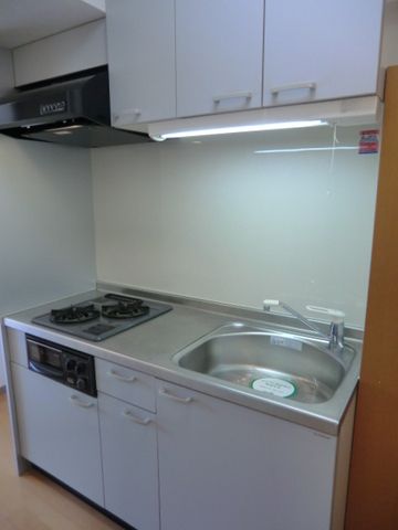 キッチン　2口ガスシステムキッチン