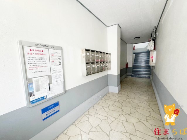 エントランス　共用部の印象も大切に