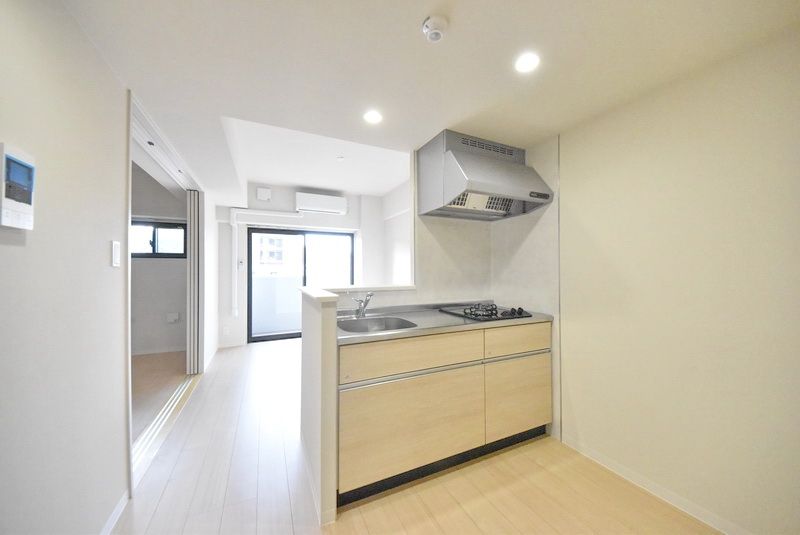 キッチン　建築中の為、同じ施工会社の物件を使用してます。