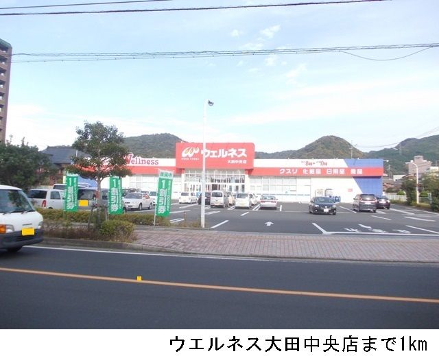 ドラックストア　ウエルネス大田中央店（ドラッグストア）まで1000m