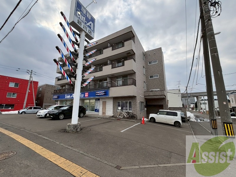 建物外観　札幌市北区新川５条「ＭａｉｓｏｎＫａｍｕｙＳＨＩＮＫＡＷＡ」