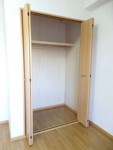 収納　たっぷりとした収納スペースです