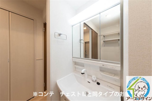 洗面設備　※同施工メーカーイメージ写真