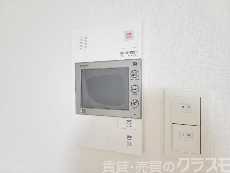 セキュリティ　来訪者が確認できるモニターホン♪