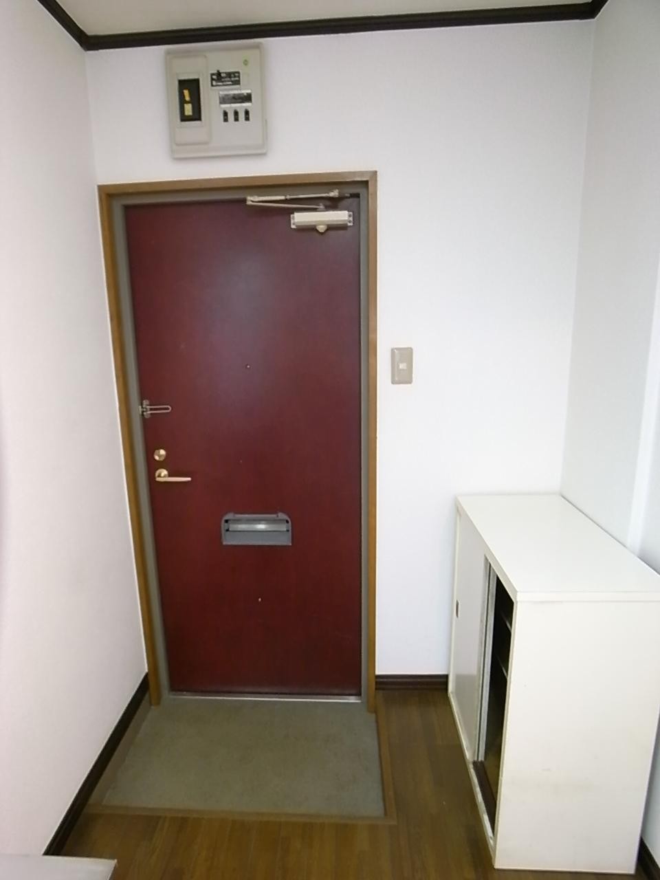 玄関　ゆったりとした玄関です