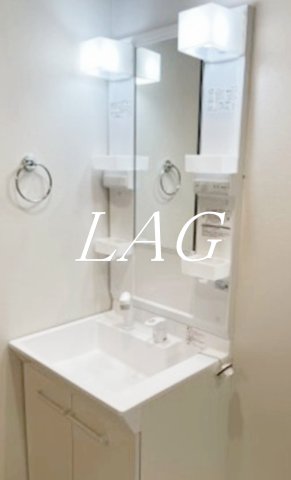 洗面設備　洗面台です。