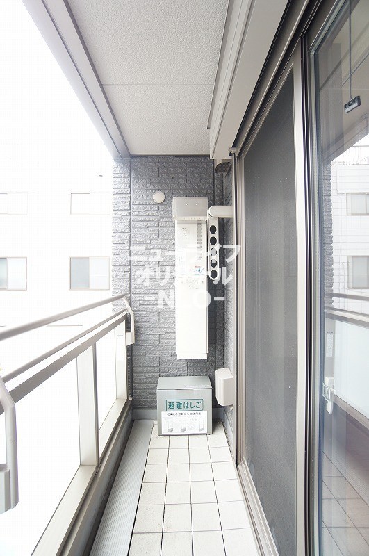 バルコニー　西側に面したバルコニー☆午後に日差しが入ります☆
