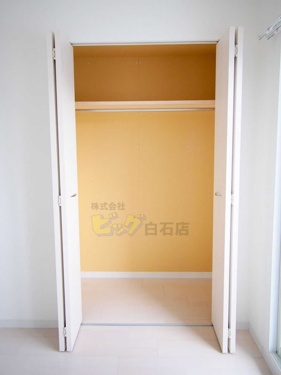 収納　各部屋にクローゼット付きです♪