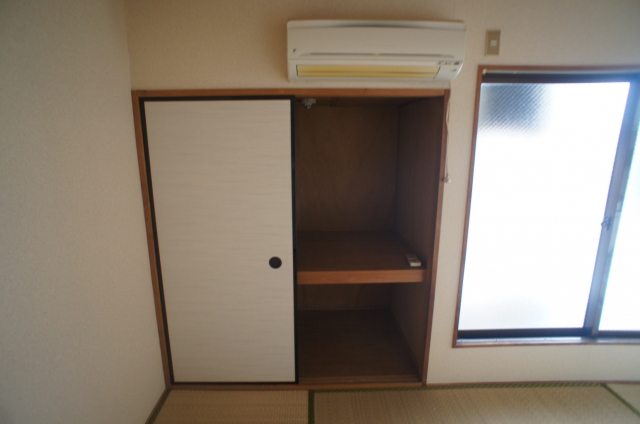 収納　押入れです