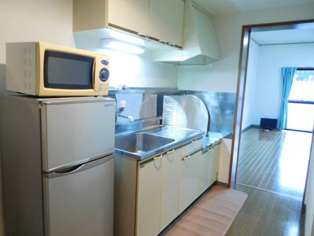 キッチン　収納豊富なキッチンです。