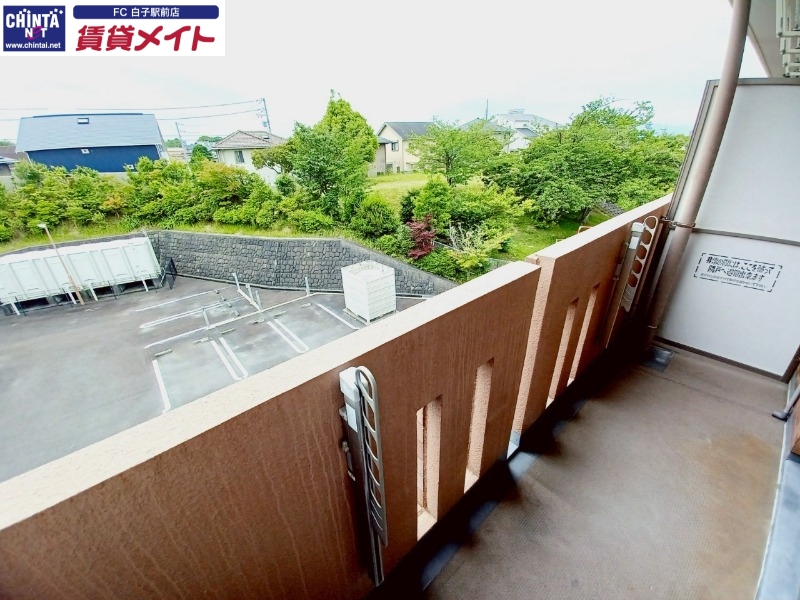 バルコニー　別部屋反転写真