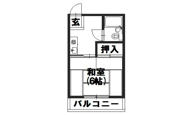 メゾンフリスコの間取り写真