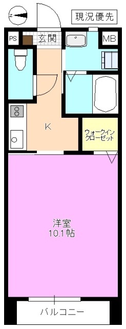 シャルムHATAの間取り写真