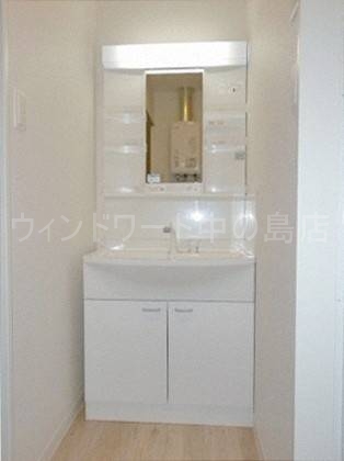 洗面設備　詳細は、ウィンドワード中の島店までご相談下さい。