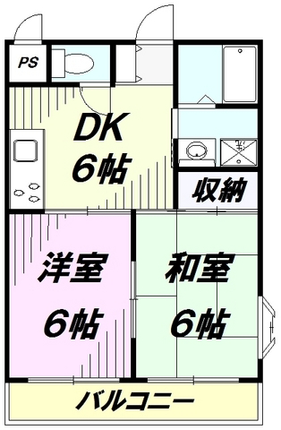 キングス所沢の間取り写真