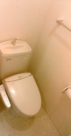 ＪＲ左沢線 東金井駅 徒歩25分 3階建 築19年のトイレ写真