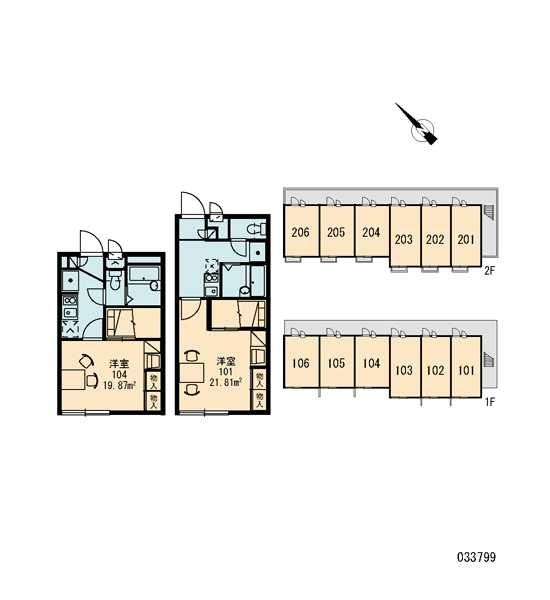 京急久里浜線 ＹＲＰ野比駅 徒歩8分 2階建 築19年の外観写真