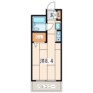 クリフトンコートの間取り写真