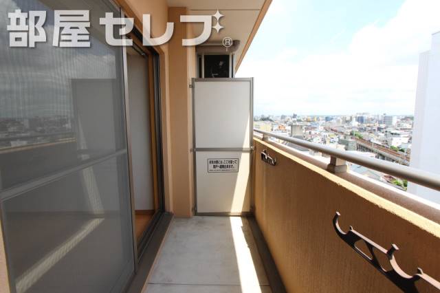 バルコニー　他号室の写真です。
