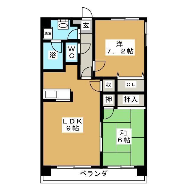 アウラ10の間取り写真