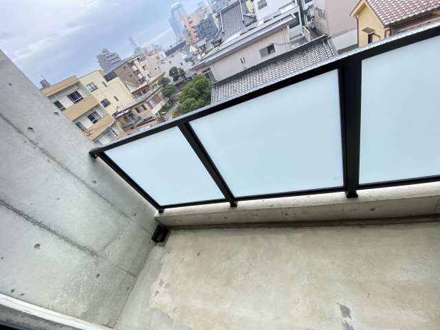バルコニー　陽当たり良好なバルコニーです