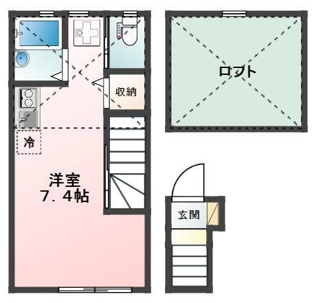 GLANZ大塚の間取り写真