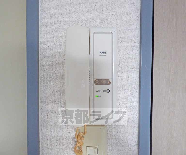 セキュリティ　来客時も安心です。