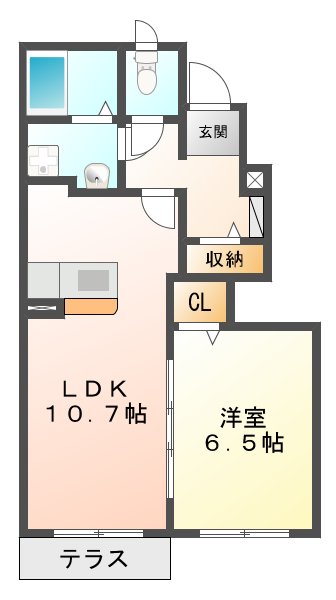 メゾン井上の間取り