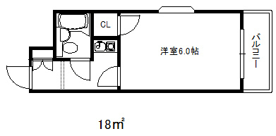 クレールメゾン篠原台の間取り