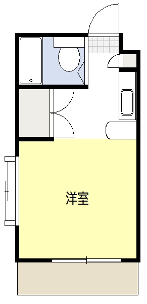 アークビィレッジＡ棟の間取り