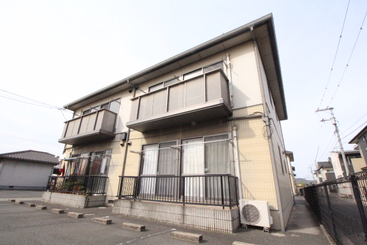 建物外観　連島町鶴新田の2DKアパート☆