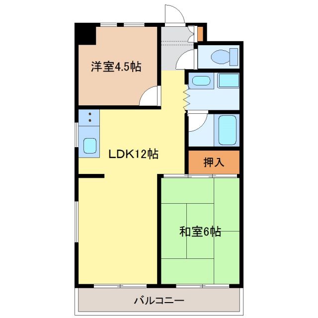 マンションＳＯＬＥＣの間取り