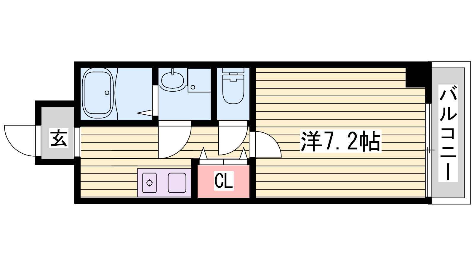 Capital.i姫路の間取り